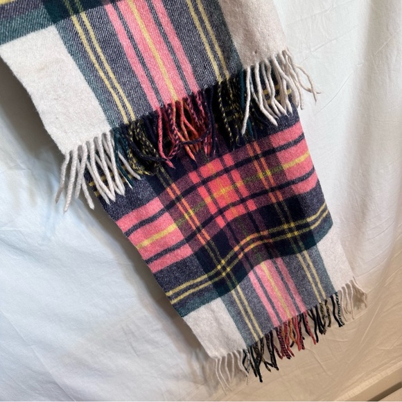 J. Crew Plaid Wool Scarf - Picture 3 of 6